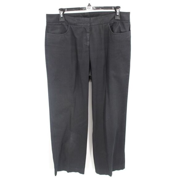 Eileen Fisher Pants - EILEEN FISHER BLACK PANTS PETITE MEDIUM